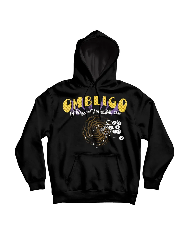 OMBLIGO - Sudadera "Intrépido Viaje a Velocidad Cero"