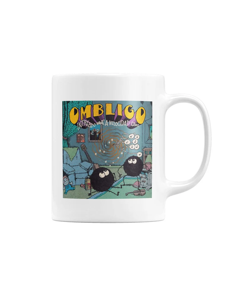 OMBLIGO - Taza cerámica "Intrépido Viaje a Velocidad Cero"