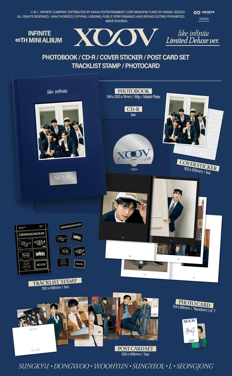 INFINITE - LIKE INFINITE (LIMITED DELUXE VER.)