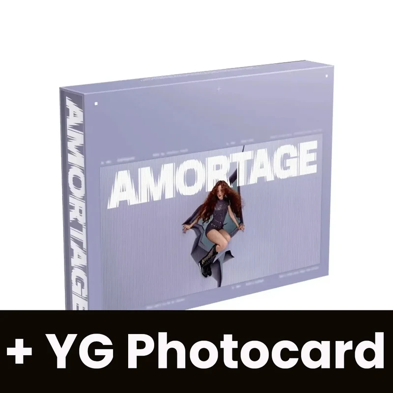 JISOO (BLACKPINK) - AMORTAGE (EXCLUSIVE EDITION) + YG Photocard