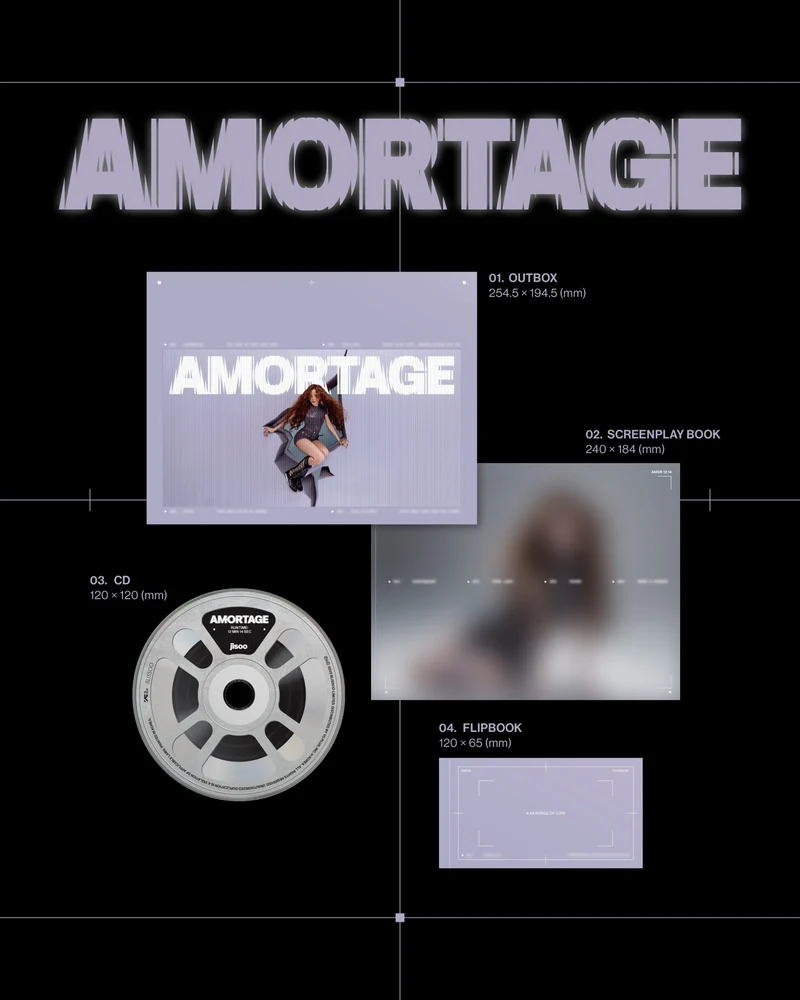 JISOO (BLACKPINK) - AMORTAGE (EXCLUSIVE EDITION)