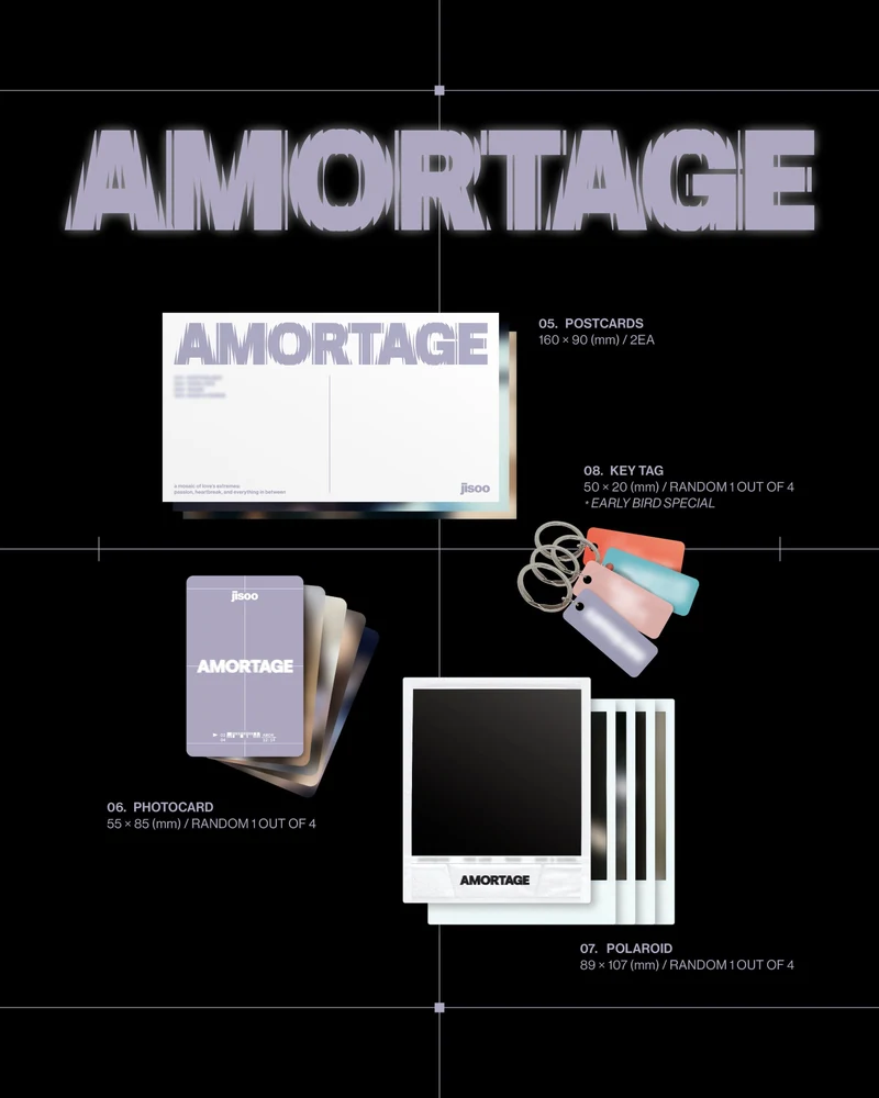JISOO (BLACKPINK) - AMORTAGE (EXCLUSIVE EDITION)