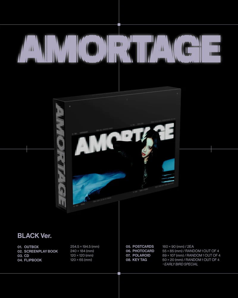 JISOO (BLACKPINK) - AMORTAGE (EXCLUSIVE EDITION)