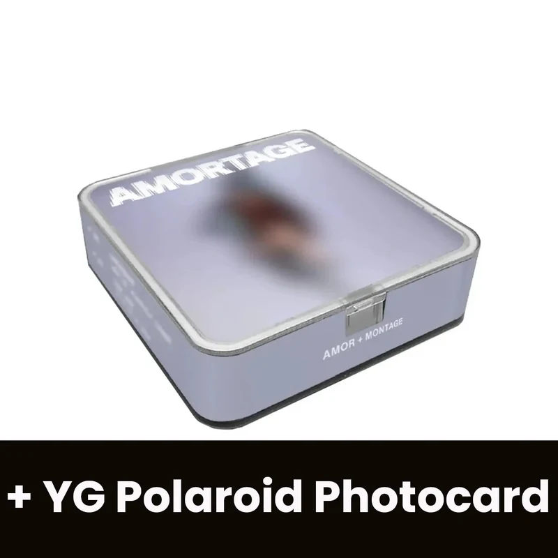 JISOO (BLACKPINK) - AMORTAGE (APP VER.) + YG Polaroid Photocard