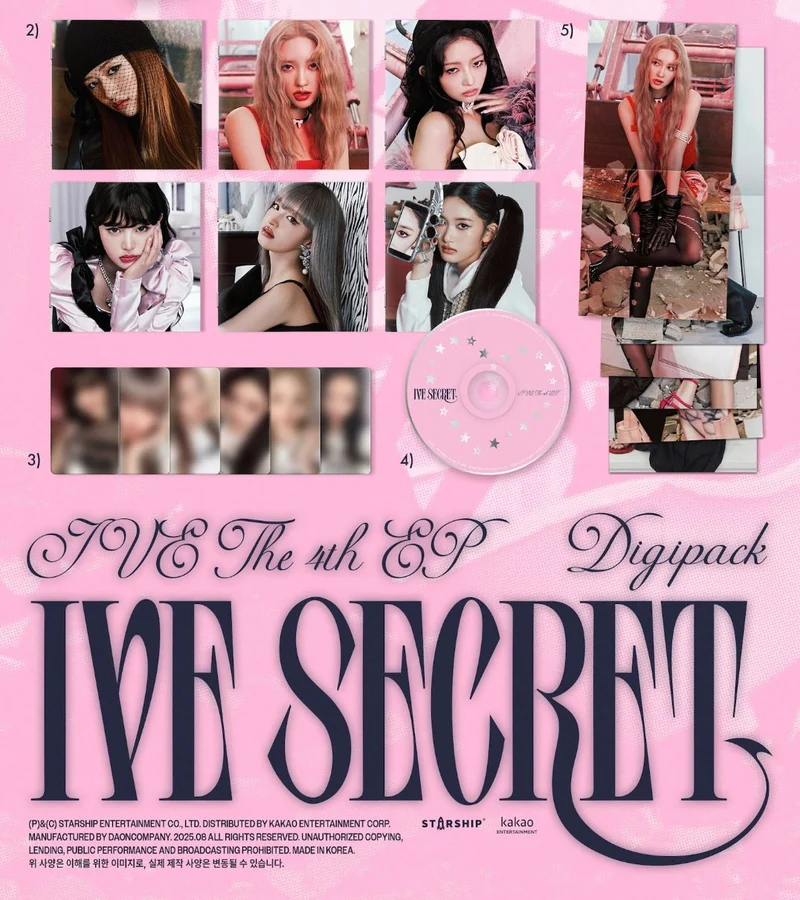 IVE - IVE SECRET (DIGIPACK VER.)