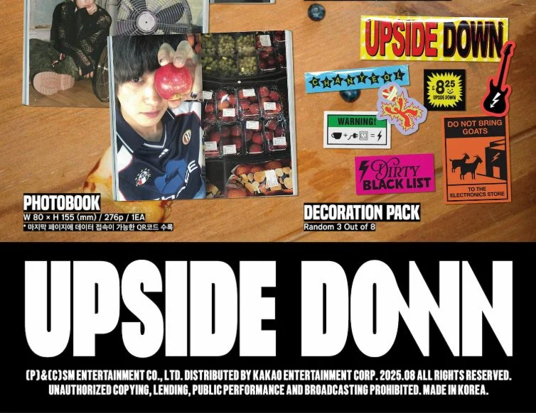 CHANYEOL (EXO) - UPSIDE DOWN (SELFIE VER.) (NEMO ALBUM)
