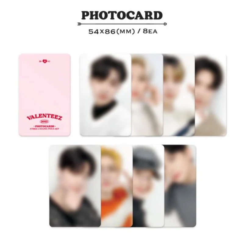 ATEEZ X KAURA PHOTOCARD SET