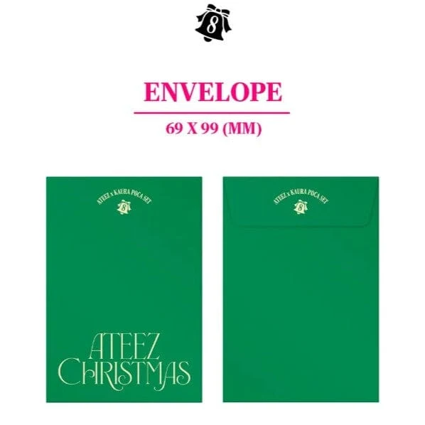 ATEEZ X KAURA PHOTOCARD SET