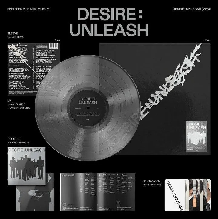ENHYPEN - DESIRE: UNLEASH VINYL