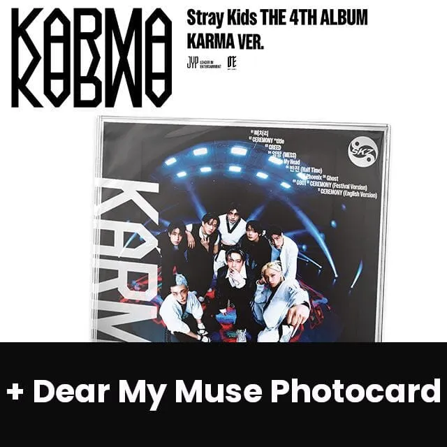 STRAY KIDS - KARMA (KARMA VER.) (LIMITED) + Dear My Muse Photocard