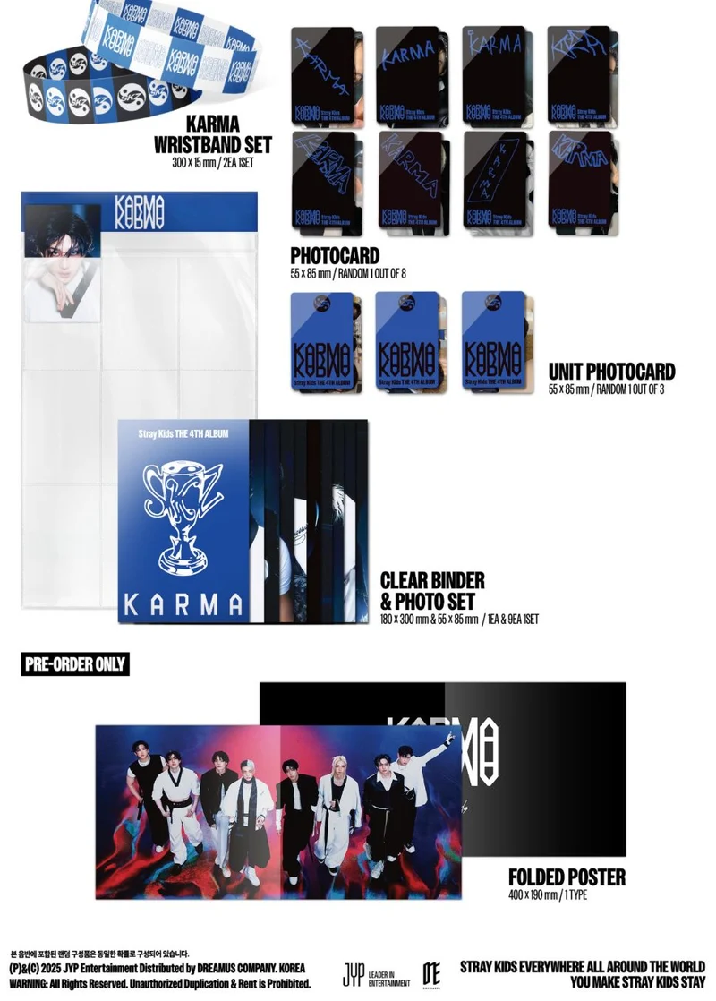 STRAY KIDS - KARMA (KARMA VER.) (LIMITED) + Dear My Muse Photocard