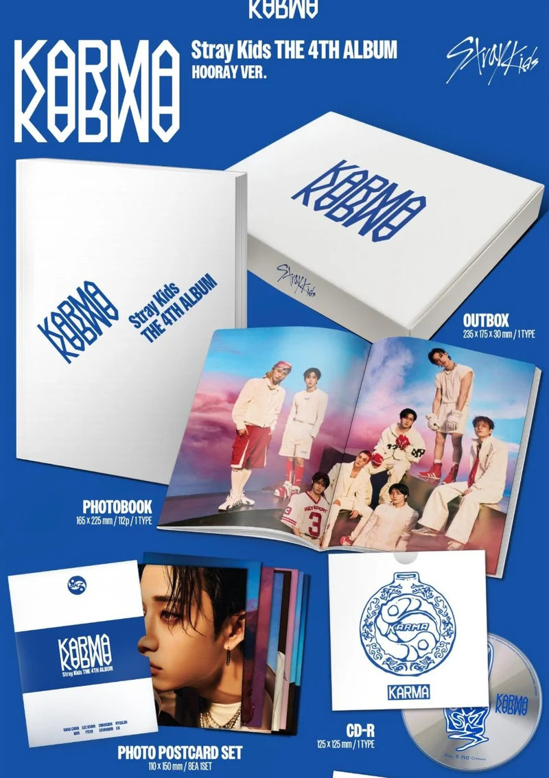STRAY KIDS - KARMA + Dear My Muse Photocard