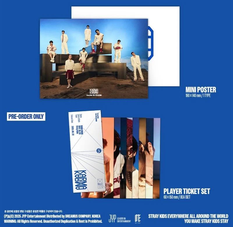 STRAY KIDS - KARMA + Dear My Muse Photocard