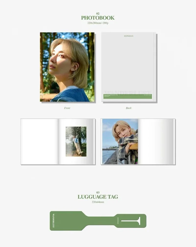 JEONGHAN (SEVENTEEN) - PHOTOBOOK (WANDERLUST)