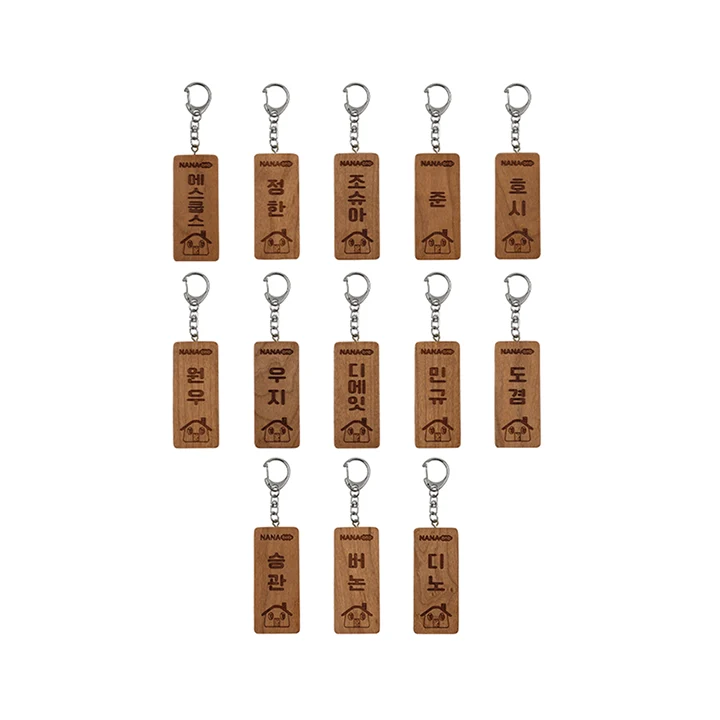 [SEVENTEEN] NANA bnb with Seventeen : Nameplate Keyring