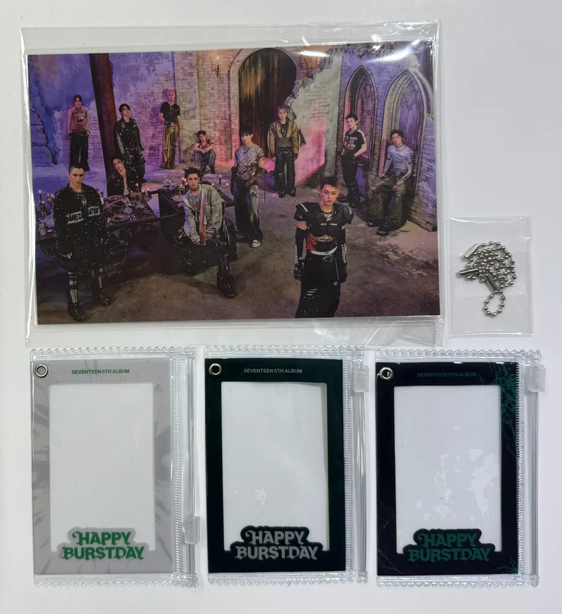 [SEVENTEEN] Happy Burstday : Photo + Pouch