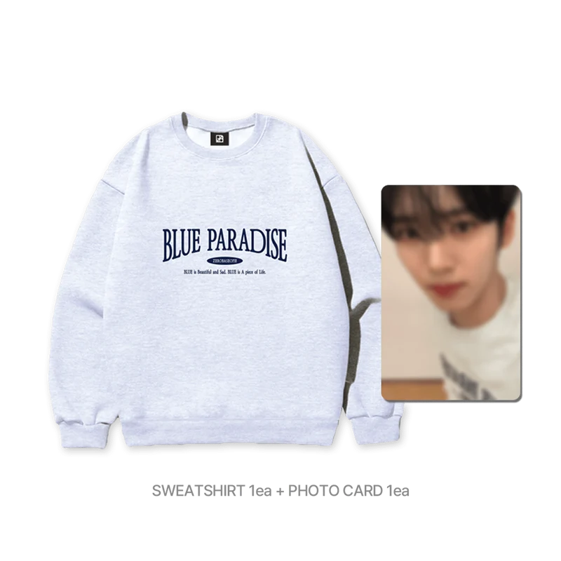 [ZEROBASEONE] Blue Paradise : Pop Up Store : Sweatshirt