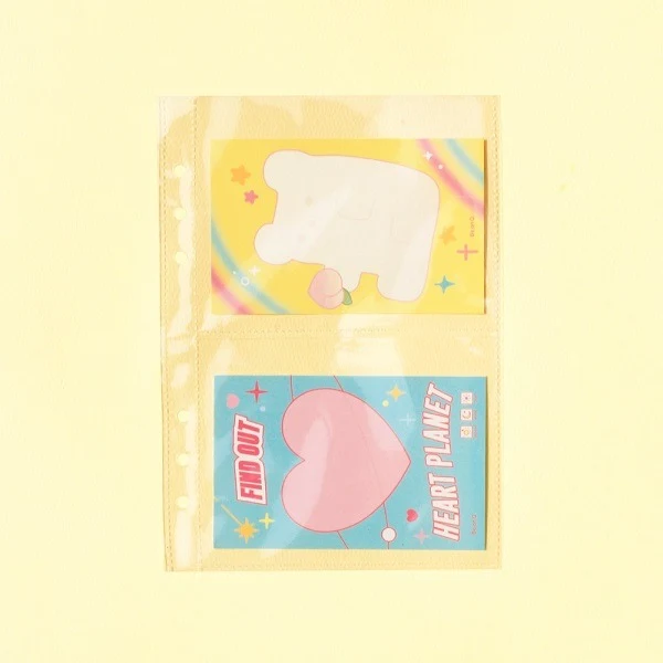 Be On :D Refill for A5 Deco Pocket 6 Hole File (Single Side Horizontally 2 layer)
