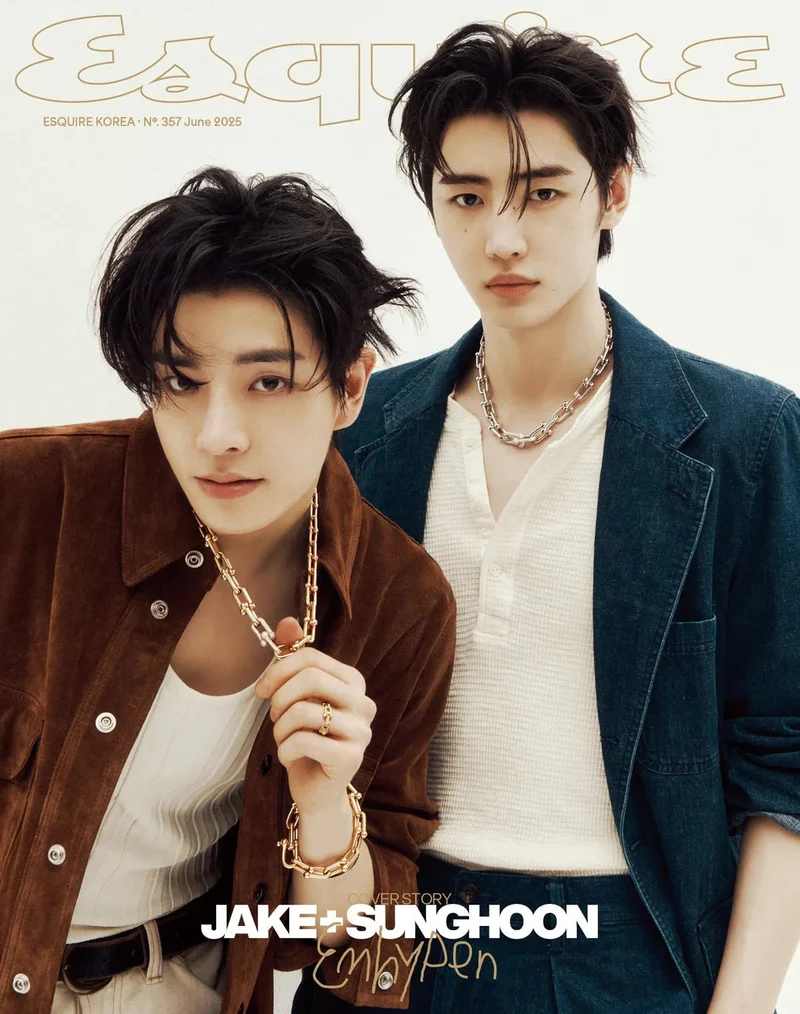 JAKE & SUNGHOON (ENHYPEN) - ESQUIRE (2025 JUNE)