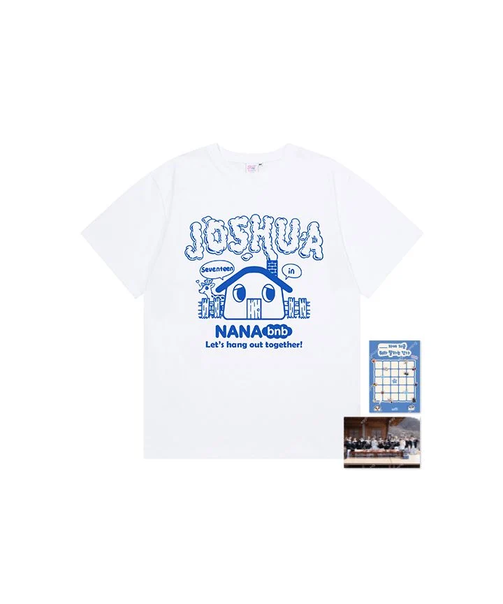 SEVENTEEN - T-SHIRT ('NANA BNB WITH SEVENTEEN' OFFICIAL MD)