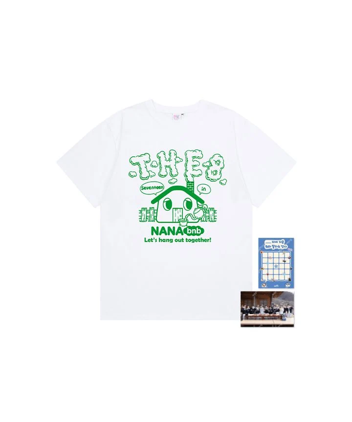 SEVENTEEN - T-SHIRT ('NANA BNB WITH SEVENTEEN' OFFICIAL MD)