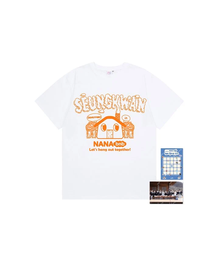 SEVENTEEN - T-SHIRT ('NANA BNB WITH SEVENTEEN' OFFICIAL MD)