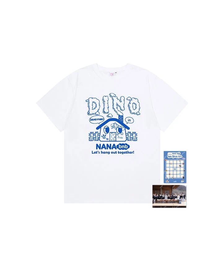 SEVENTEEN - T-SHIRT ('NANA BNB WITH SEVENTEEN' OFFICIAL MD)