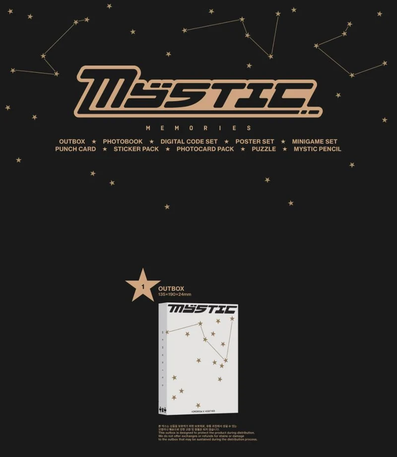 TXT - MEMORIES : MYSTIC + Weverse Gift