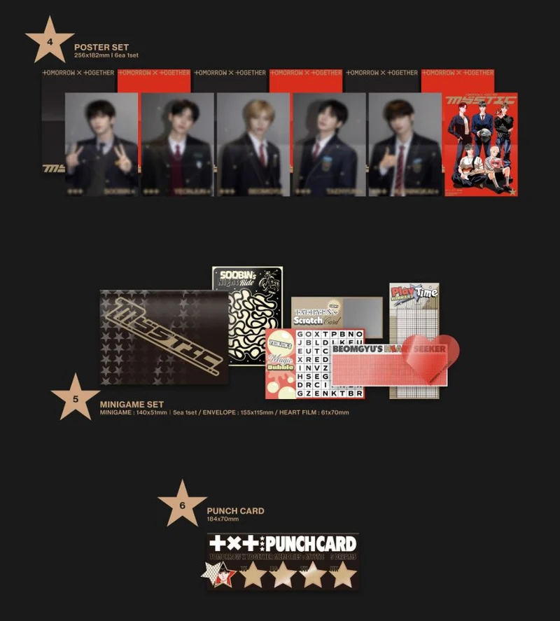 TXT - MEMORIES : MYSTIC + Weverse Gift