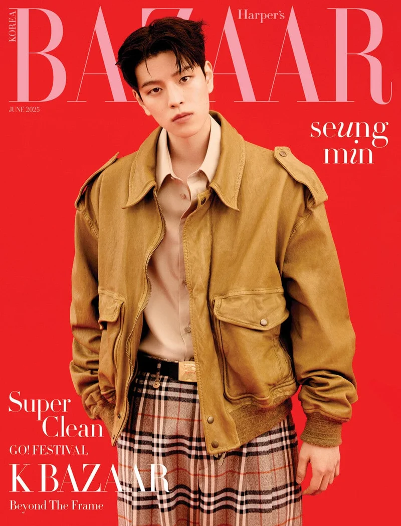 SEUNGMIN (STRAY KIDS) - BAZAAR MAGAZINE (JUNE 2025)