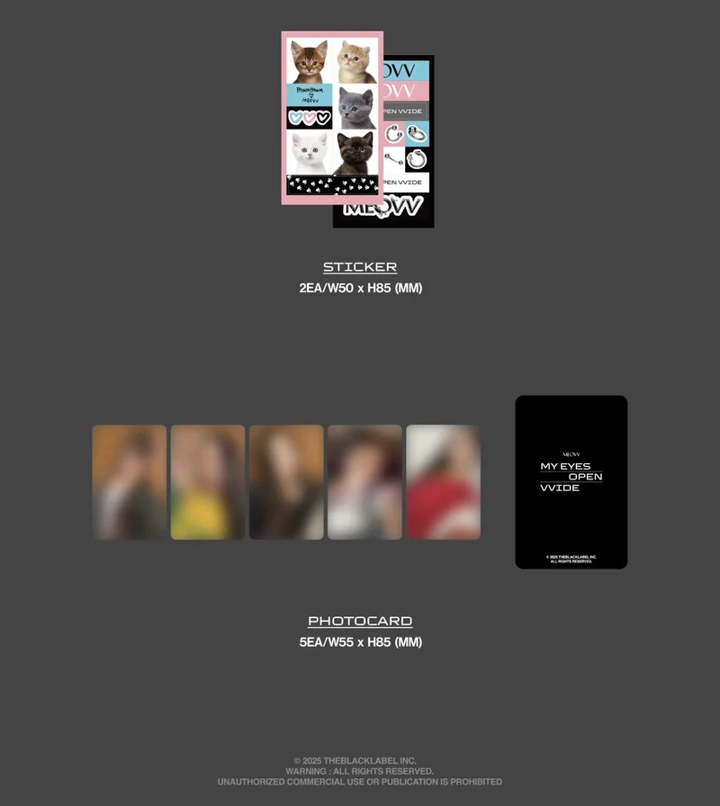 MEOVV - TIN CASE SET (1ST EP OFFICIAL MD)