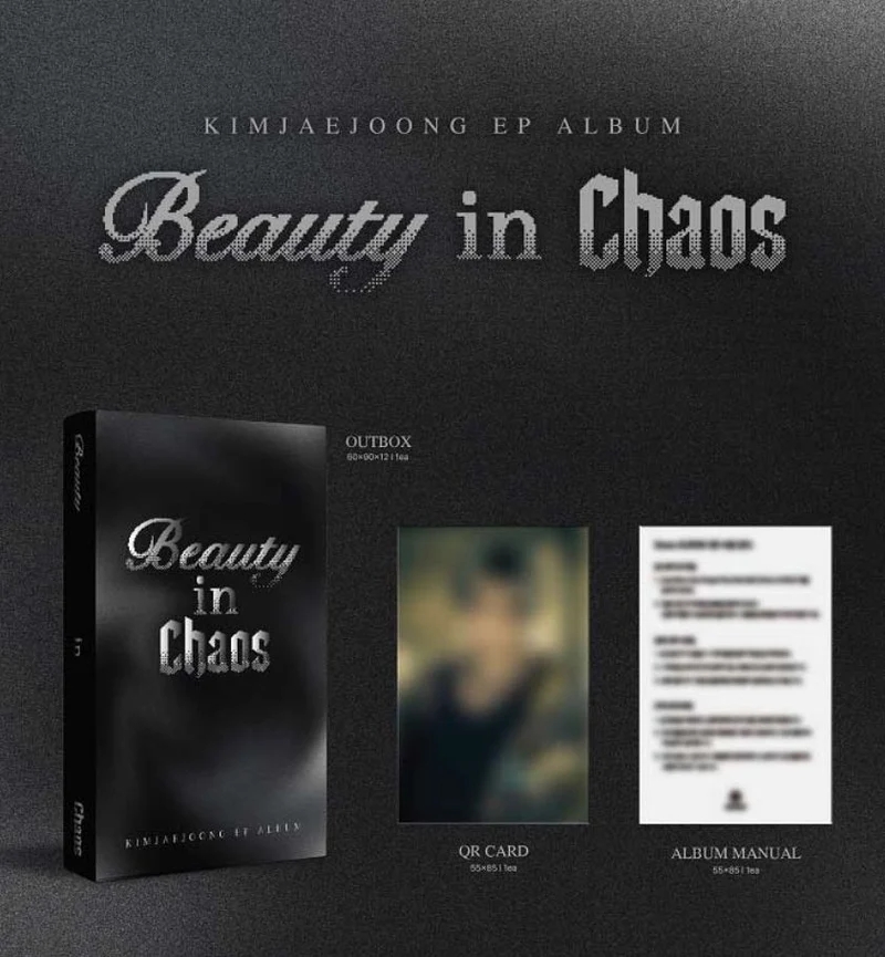 KIM JAE JOONG (JX) - BEAUTY IN CHAOS (KIWEE VER.)