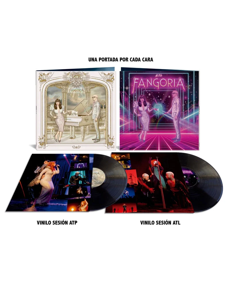 Fangoria - 2LP Vinilo "ATP-ATL (A todo piano-A todo láser)"