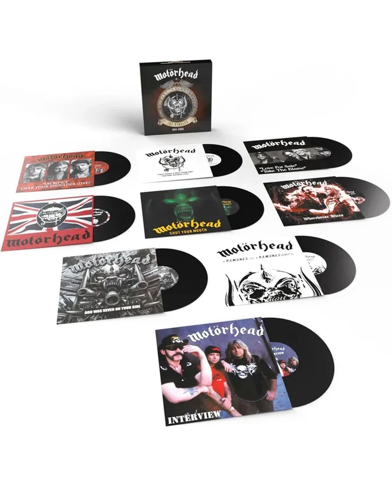 Motörhead - Box 9LP Vinilo "We Take No Prisoners: The Singles 1995-2006"