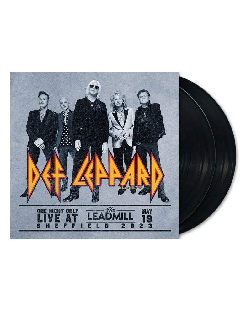 Def Leppard - 2LP Vinilo Negro "Live at The Leadmill 2023"