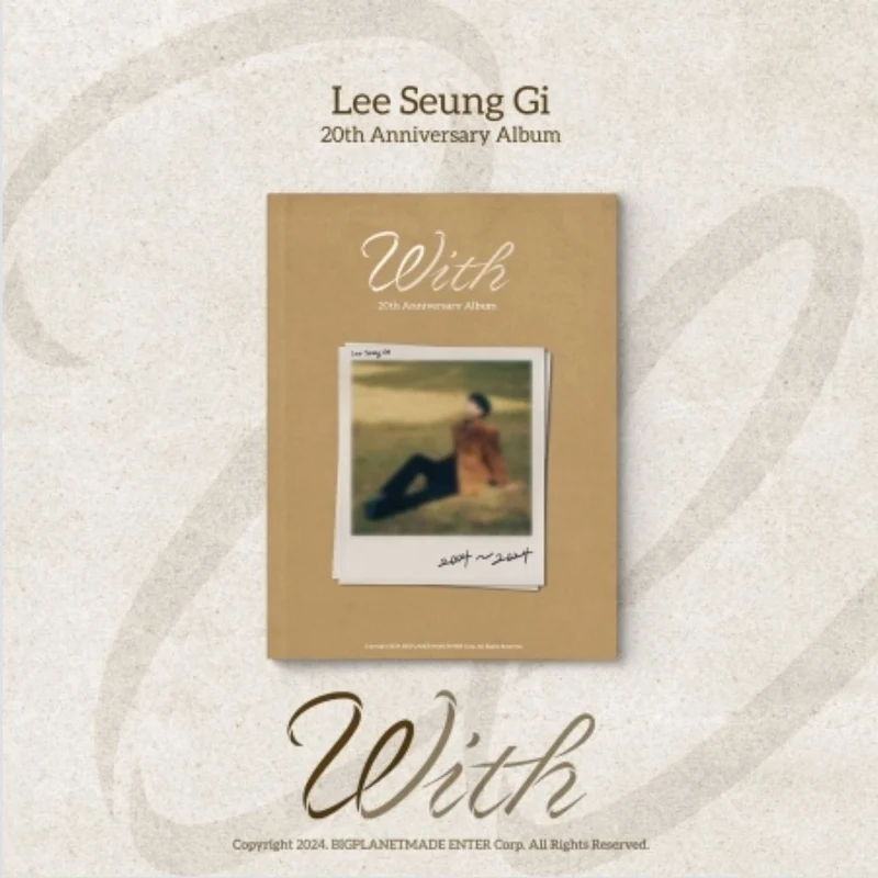 LEE SEUNG GI - WITH (20TH ANNIVERSARY ALBUM)