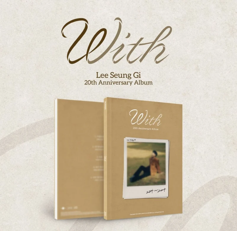 LEE SEUNG GI - WITH (20TH ANNIVERSARY ALBUM)