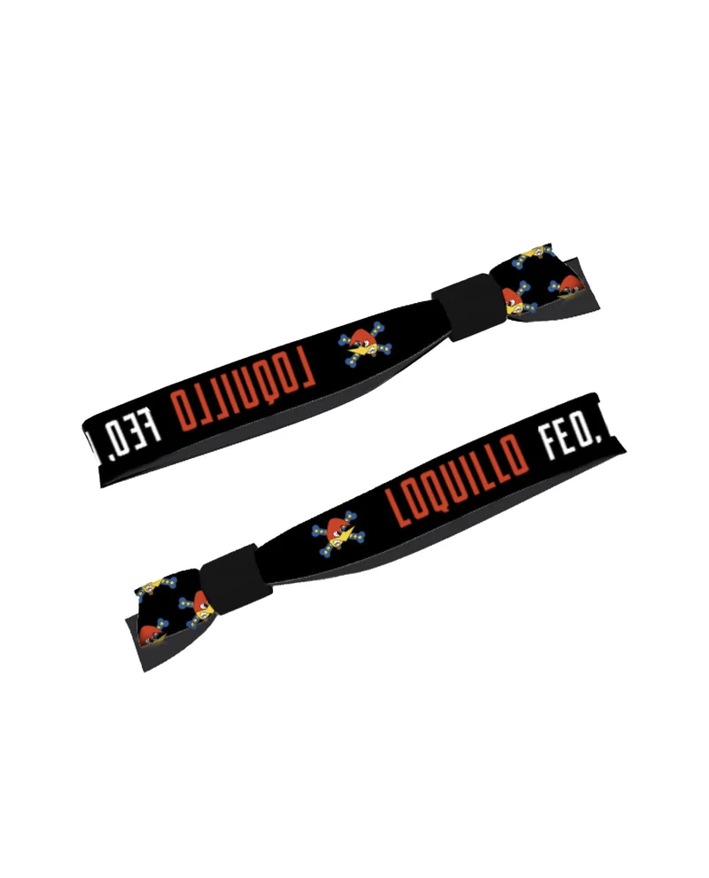 Loquillo - Pulsera de Tela Feo, Fuerte y Formal