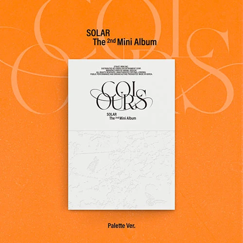 [MAMAMOO] Solar : Colors : Palette