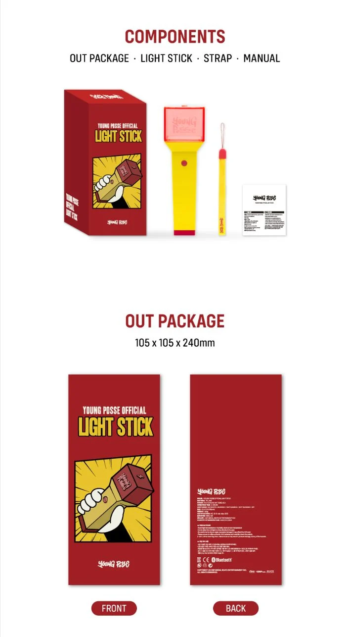 YOUNG POSSE - LIGHT STICK OFICIAL