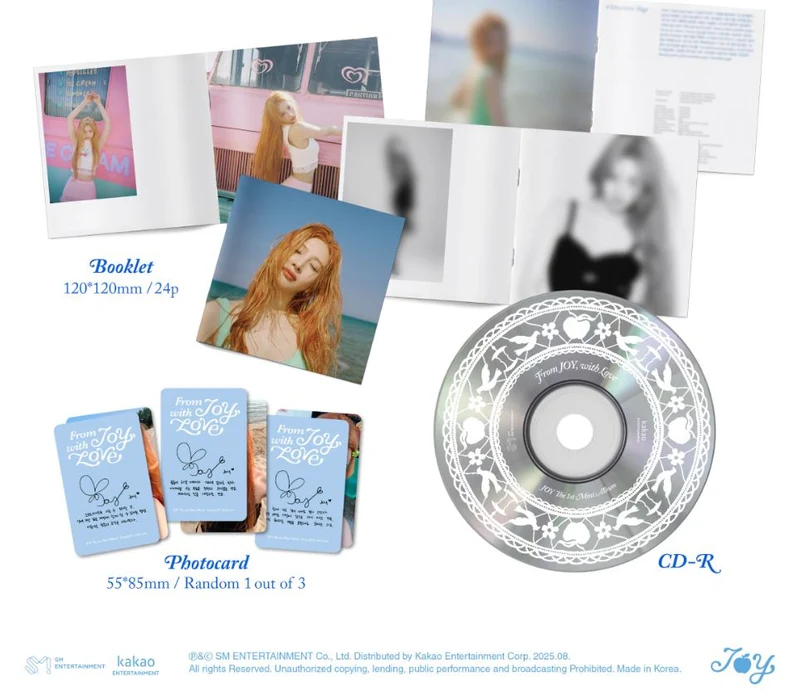 JOY (RED VELVET) - FROM JOY, WITH LOVE (JEWEL CASE VER.)