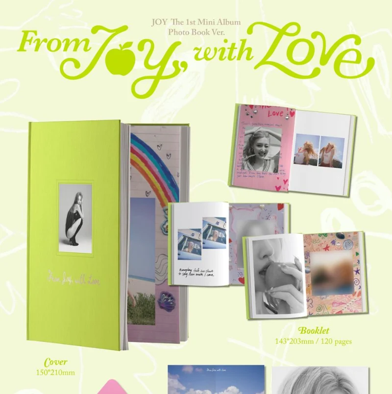 JOY (RED VELVET) - FROM JOY, WITH LOVE (PHOTOBOOK VER.)