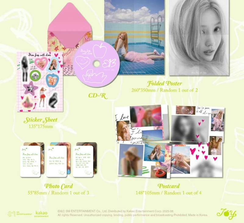 JOY (RED VELVET) - FROM JOY, WITH LOVE (PHOTOBOOK VER.)