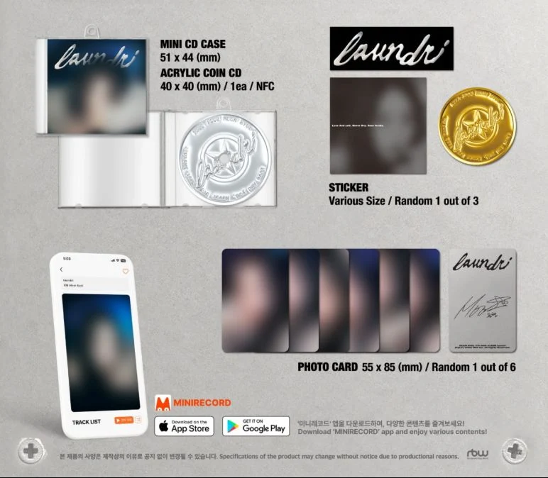 MOON BYUL (MAMAMOO) - LAUNDRI (COIN VER.)