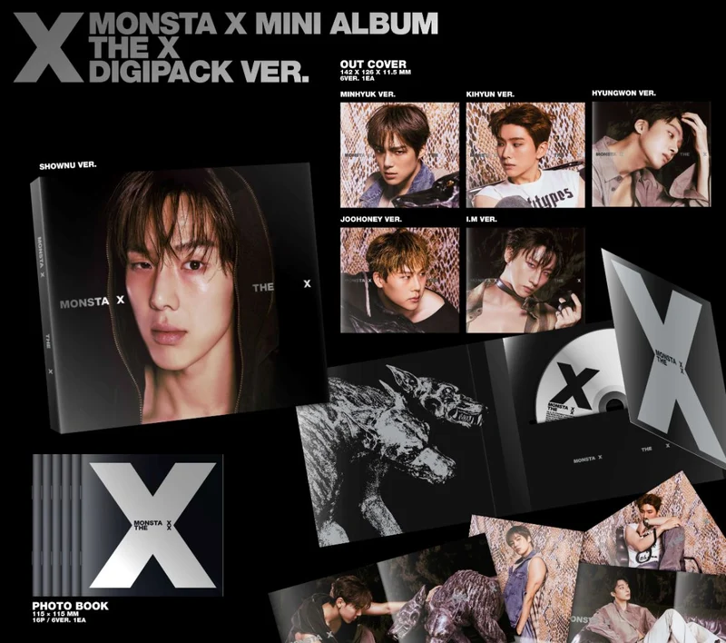 MONSTA X - THE X (DIGIPACK VER.) (LIMITED EDITION)