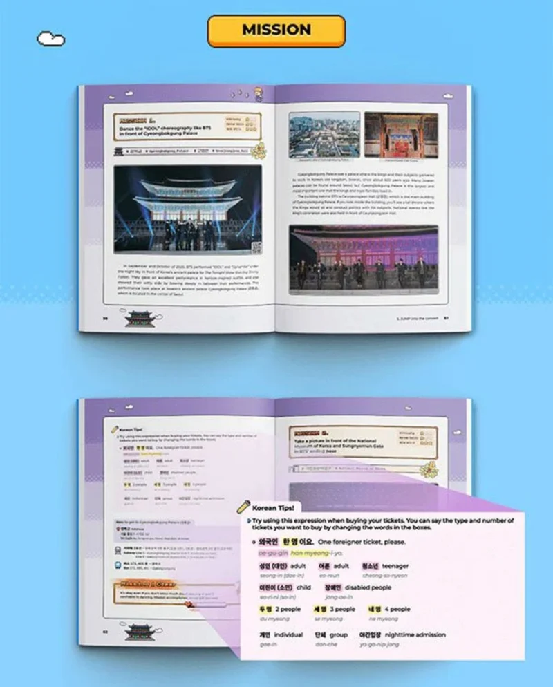 BTS - TRAVEL BOOK (TRAVEL & LANGUAGE LEARNING)