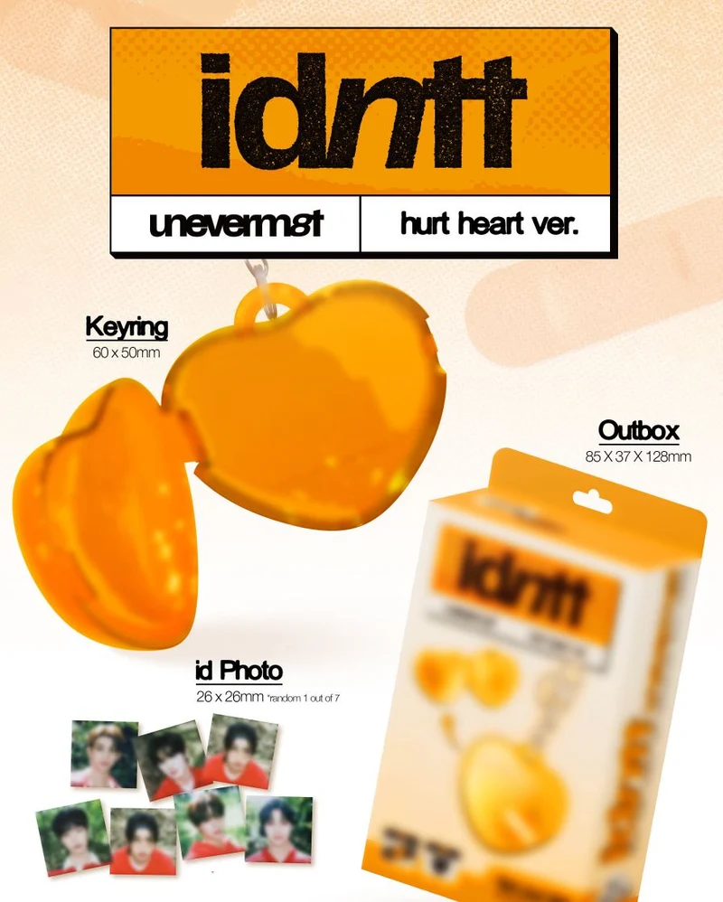 IDNTT - UNEVERMET (HURT HEART VER.) (LIMITED EDITION)