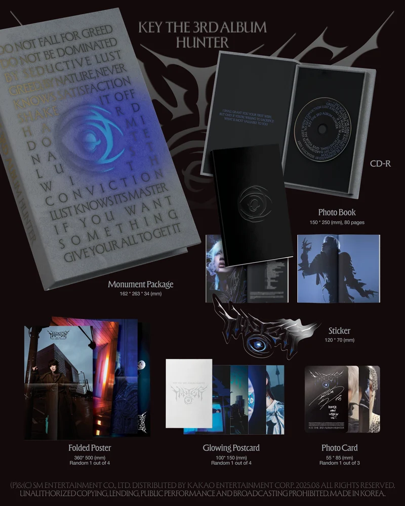 KEY (SHINEE) - HUNTER (PACKAGE VER.)