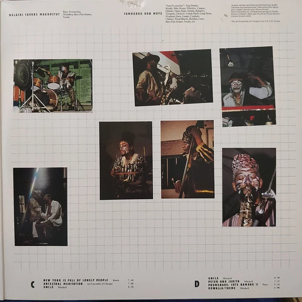 2LP The Art Ensemble Of Chicago ‎– Urban Bushmen
