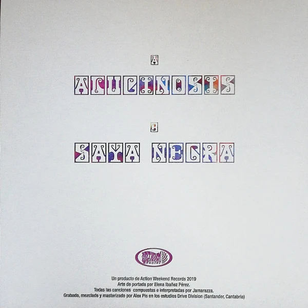 7" Jamarazza ‎– Alucinosis/Saya Negra (Limited Edition)